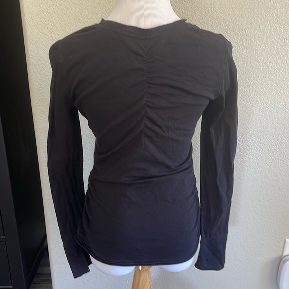 Athleta ruched long sleeve tee - Picture 1 of 6